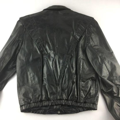 Vintage Berman’s Black Leather Jacket