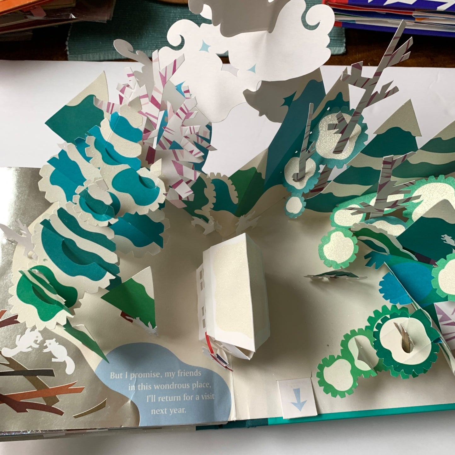 Winter's Tale Robert Sabuda Pop-Up Book SIGNED BY AUTHOR