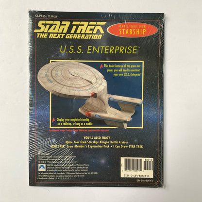 Star Trek U.S.S. Enterprise Make Your Own Starship NEW Sealed