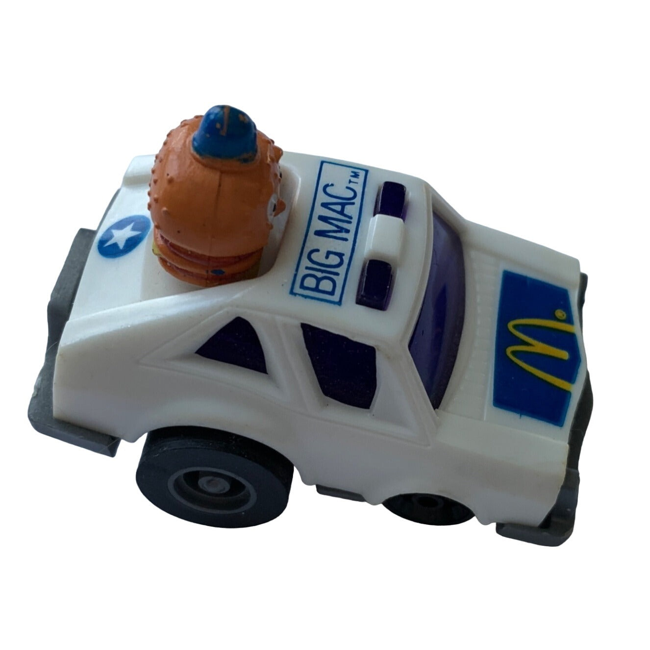 Fast Macs Big Mac Squad Car Toy McDonalds Vintage