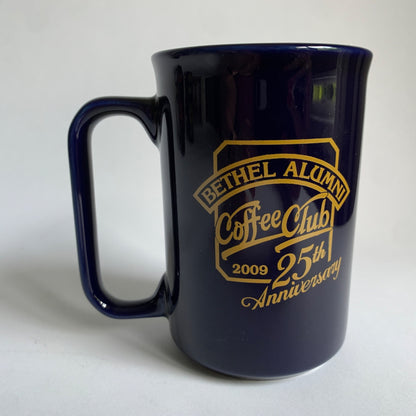 2009 Bethel Alumni Coffee Club 25th Annivesary Blue Mug