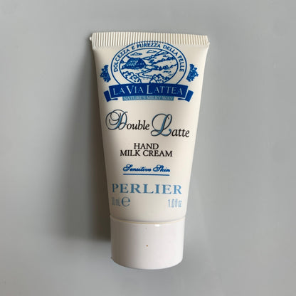 Perlier Double Latte Hand Milk Cream 1 oz TRAVEL SIZE NEW SEALED