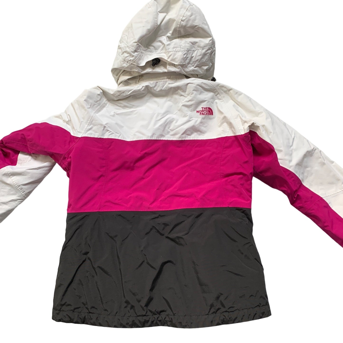 The North Face Women's Pink White Black Winter Jacket Medium