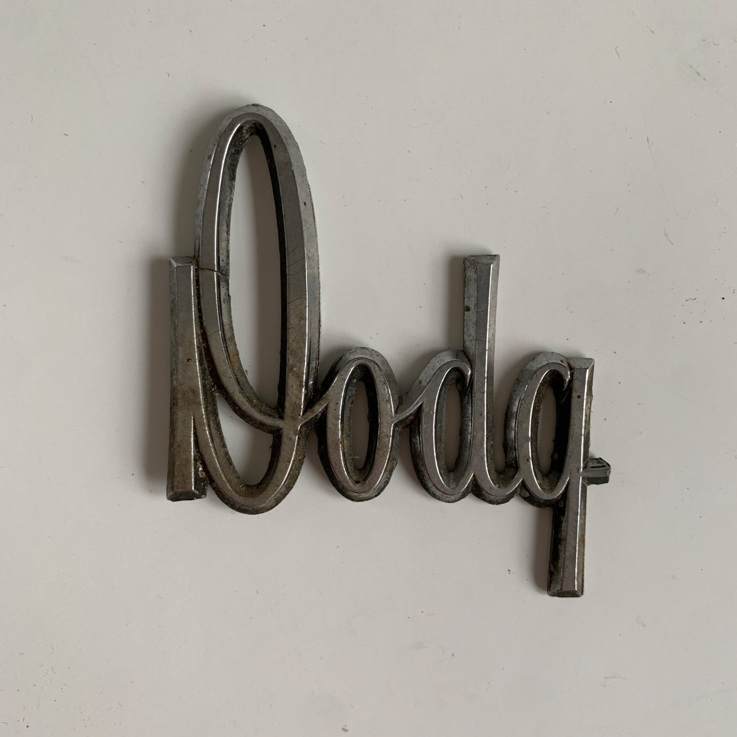 Vintage Dodge Emblem FOR PARTS OR REPAIR - WITHOUT THE "E"