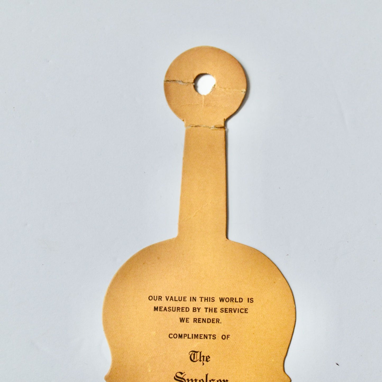 The Smelser Violina Shop Oskaloosa Iowa 1924 Calendar