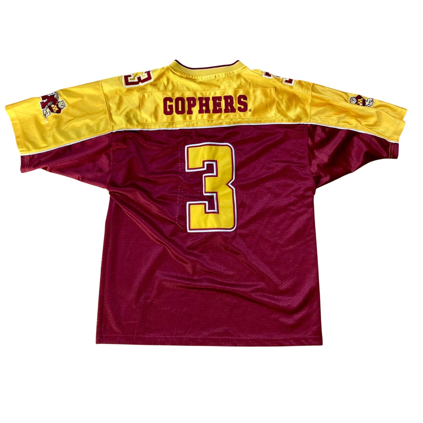 Minnesota Golden Gophers Men's Football Jersey Size M Colosseum #3 Embroidered