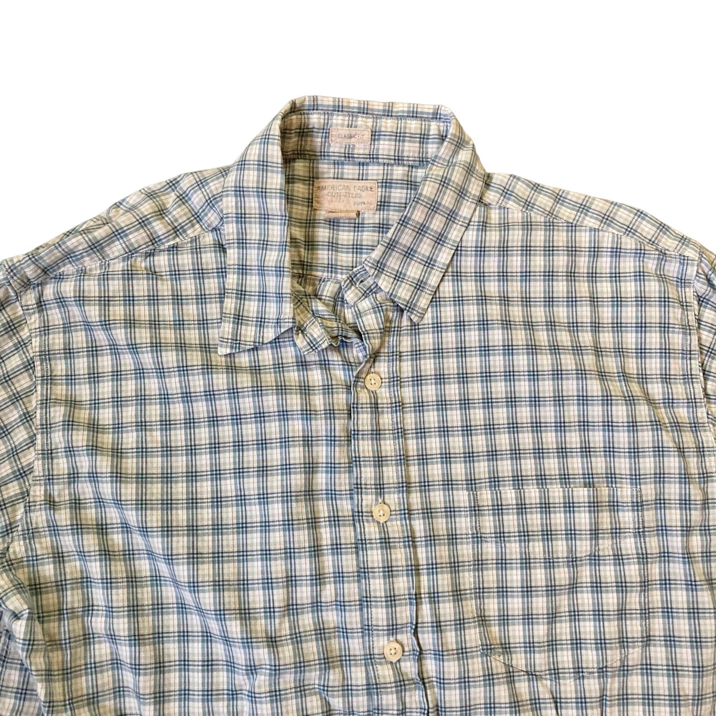 American Eagle Outfitters Vintage Classic Fit Men's Size Large Button-Up Shirt