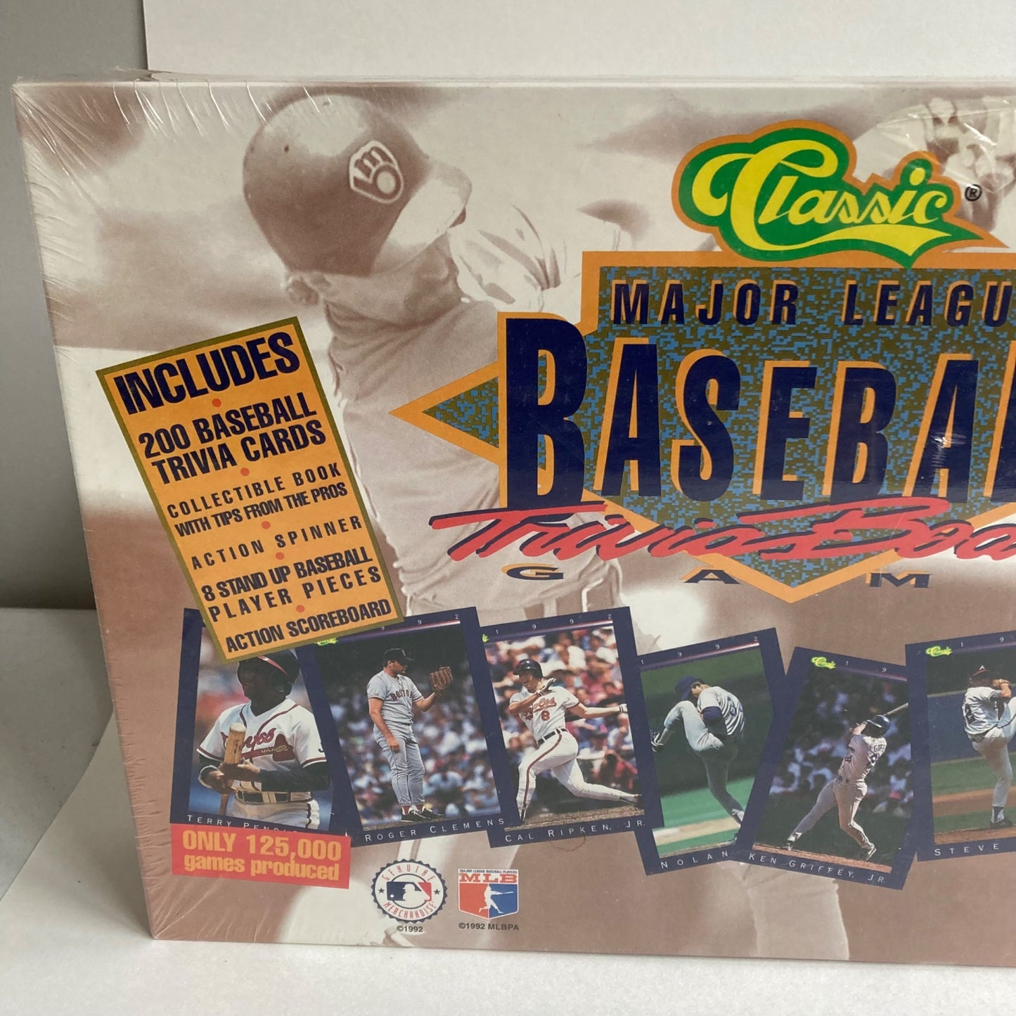 Classic Major League Baseball Trivia Board Game 1992 Series NEW & SEALED!