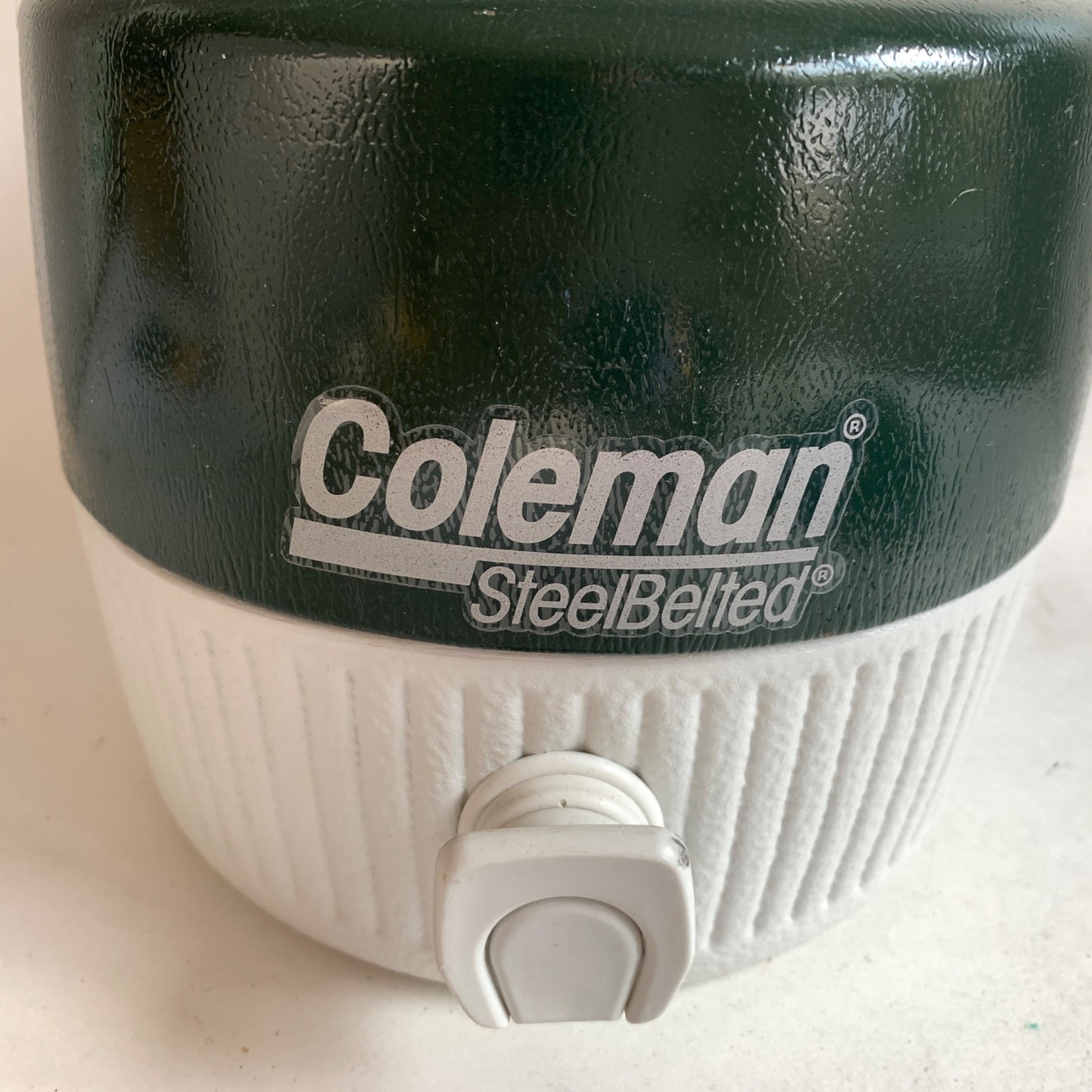 Coleman Steel Belted Cooler Dark Green 1 Gallon Jug With Cup
