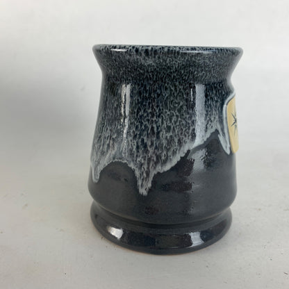 Deneen Pottery All Energy Solar Gray Drip Coffee Mug