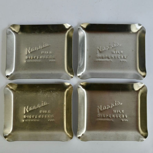 Vintage Ashtrays Lot of 4 Norris Milk Dispensers Minneapolis MN Minnesota