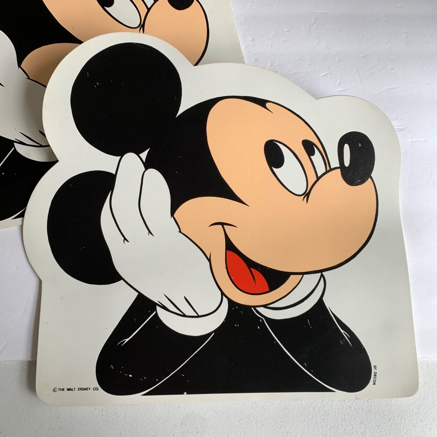 Vintage | Disney by Decor Mickey Mouse Vinyl Placemats Set of 4