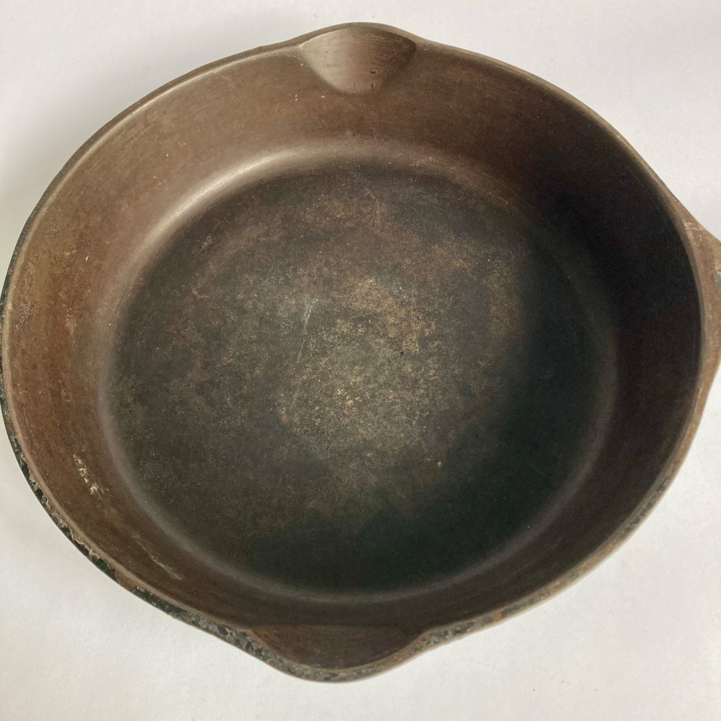 Vintage 9-3/4 Inch Cast Iron Skillet No. 7 A