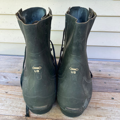 Vintage US Military Hood Mickey Mouse Bunny Boots Black Army Cold Weather 12?