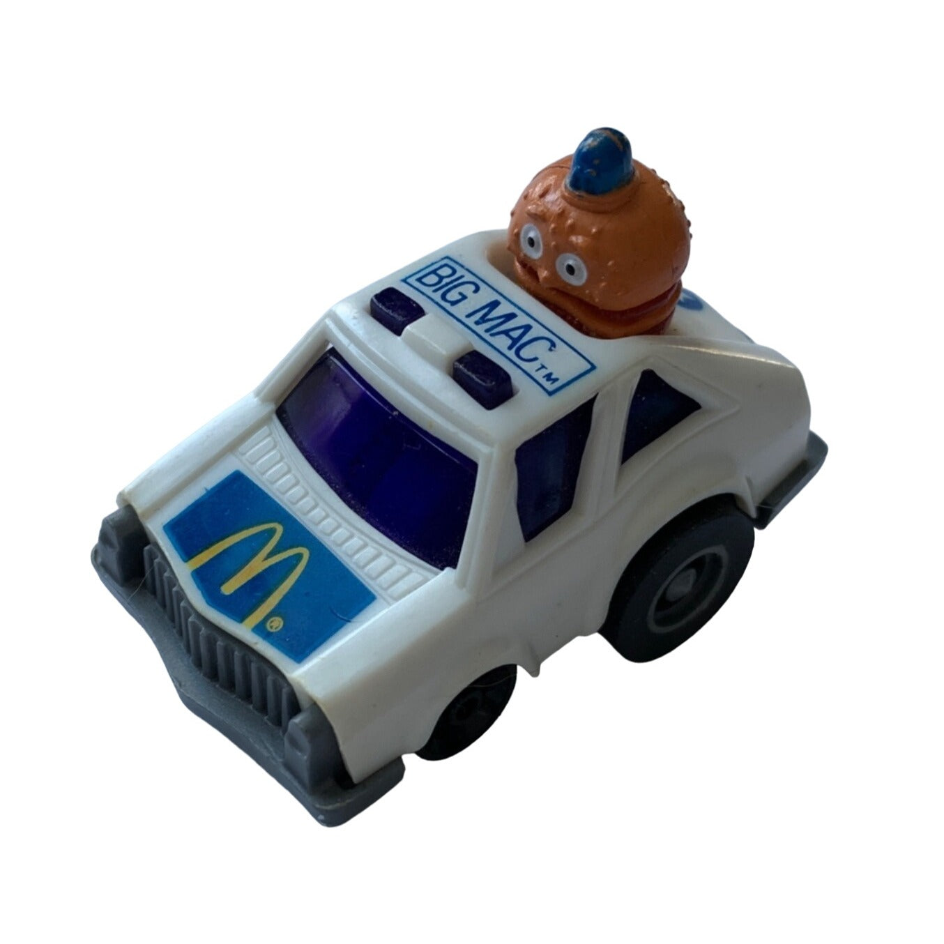 Fast Macs Big Mac Squad Car Toy McDonalds Vintage