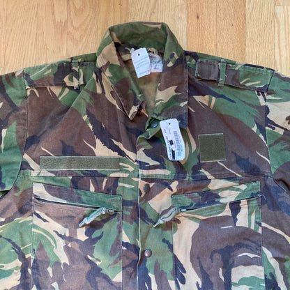 Dutch Military Camo Field Jacket DPM Army Shirt MADE IN HOLLAND