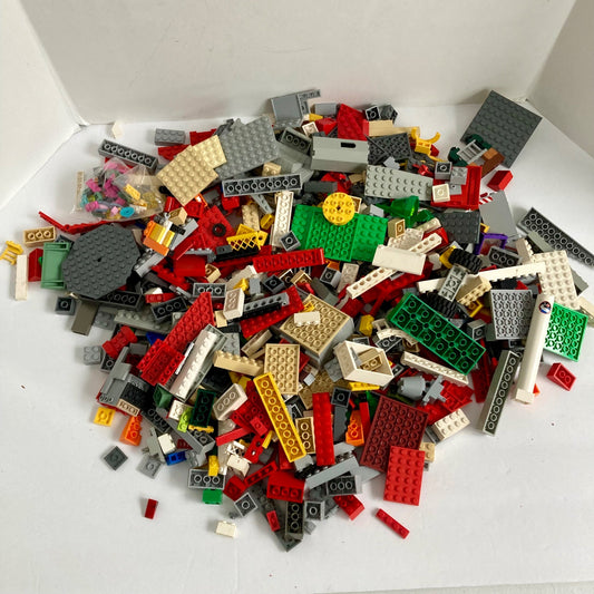 Large LEGO Brick Lot 3 lb, 4 oz Assorted Building Blocks Legos Vintage