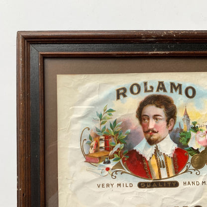 Vintage Rolamo Cigar Framed Print