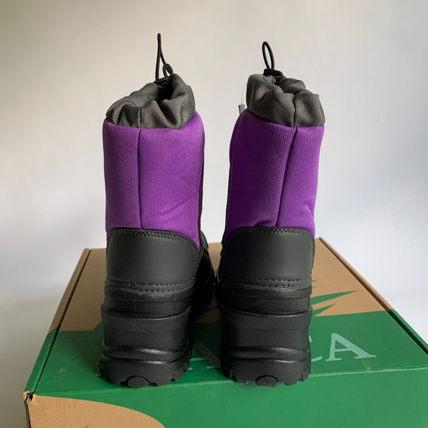 Itasca Cerebus Kids Purple Winter Boots Insulated Size 2 New