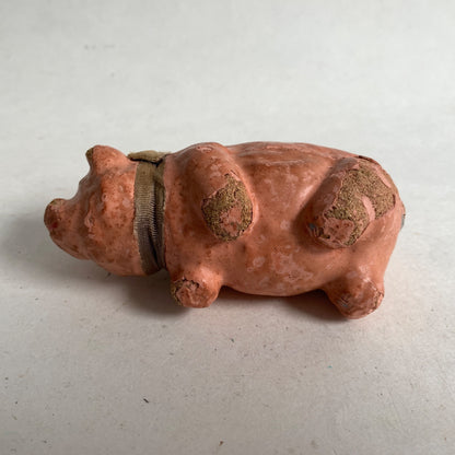 Vintage Pig Tiny Small Piggy Bank