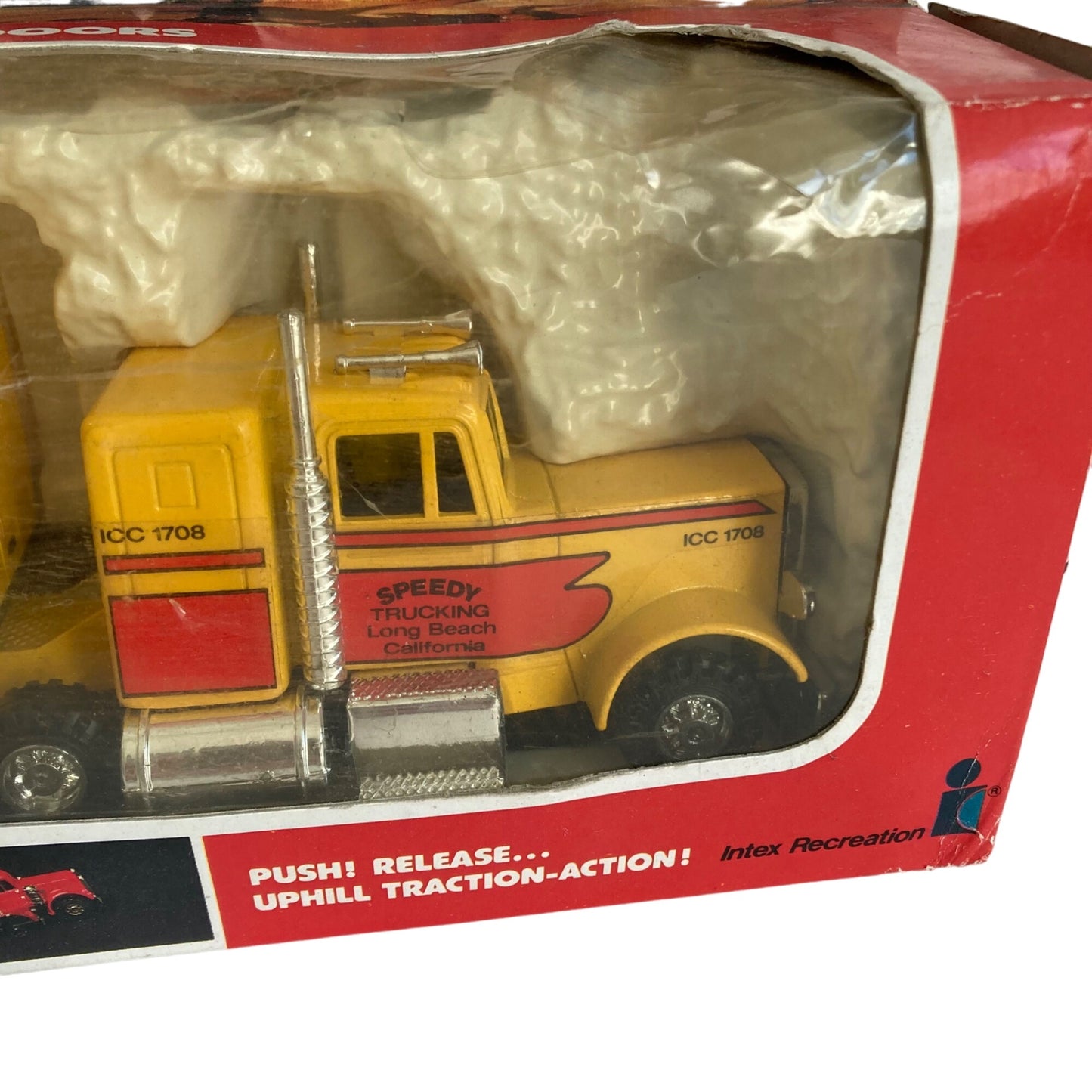 Vintage Zee Toys Power Rig Pennzoil Semi Truck 1982 Freightliner w/ORIGINAL BOX!