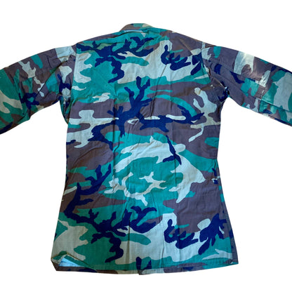 Vintage NOS BDU Top Medium X-Long Hot Weather Military Army Jacket Shirt