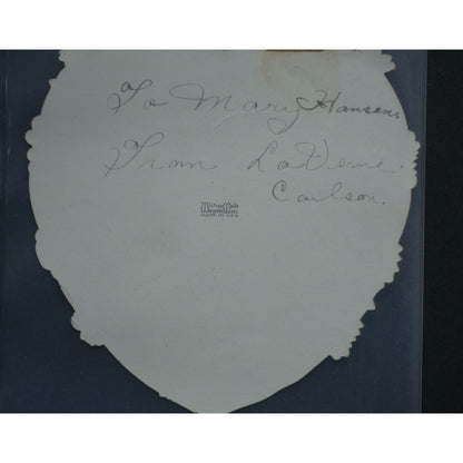 Whitney Made Vintage Valentine Card Wagon Hearts Boy Girl Tree