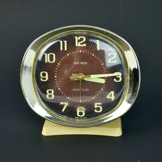 Westclox Big Ben Luminous Alarm Clock Analog FOR REPAIRS
