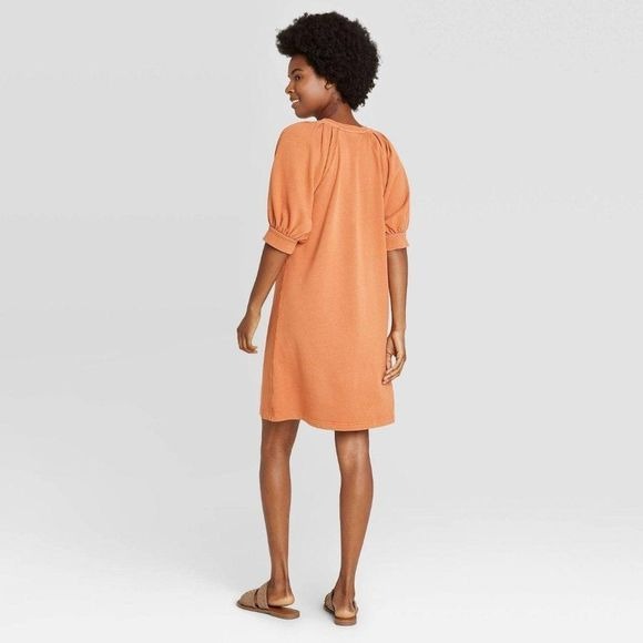 New Universal Thread Sweatshirt Dress Brown Dress