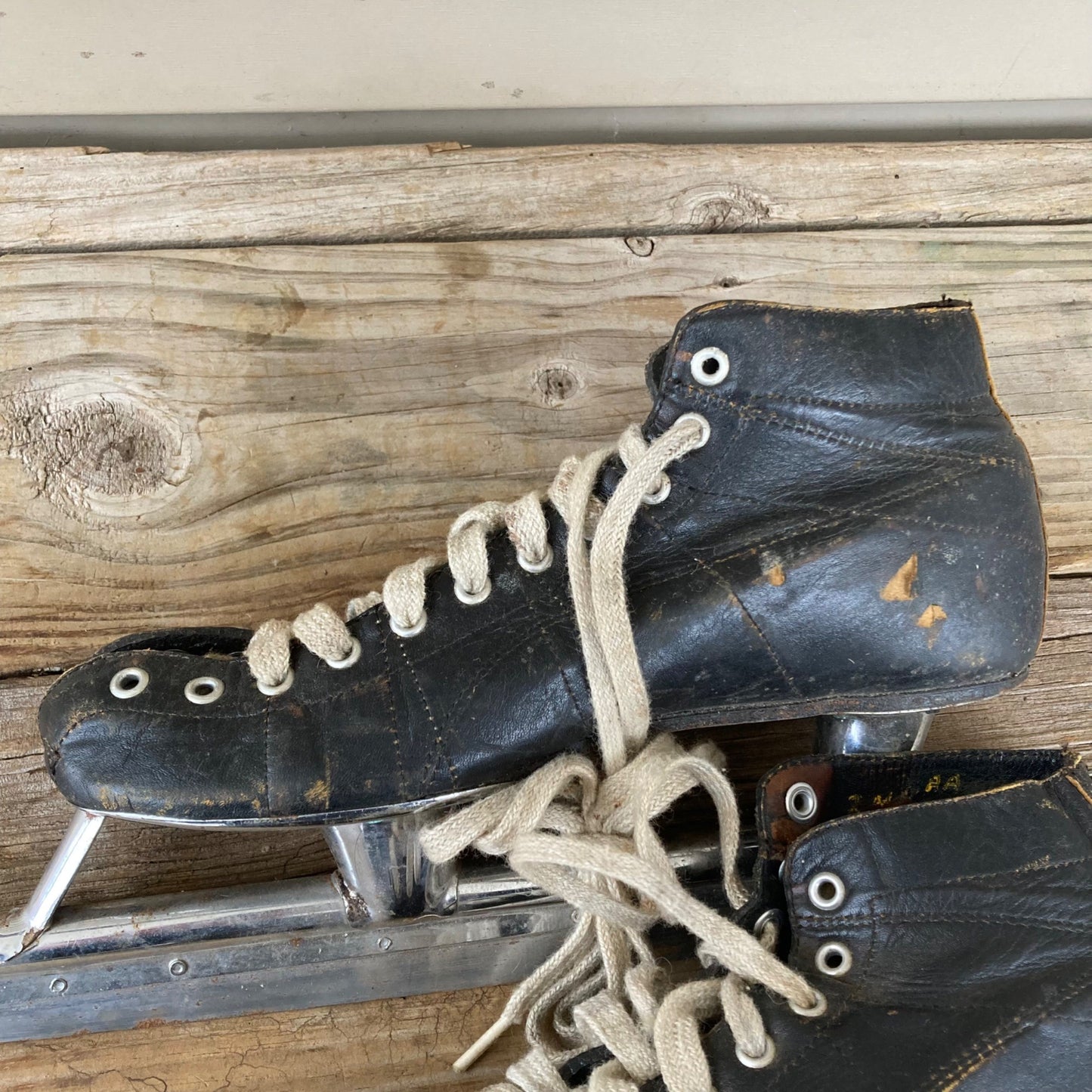 Vintage Planert Hand-Made Olympic Leather Speed Skates