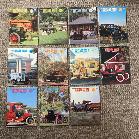 Lot 11 The Vintage Ford Magazine 1980's Model T Ford Club of America