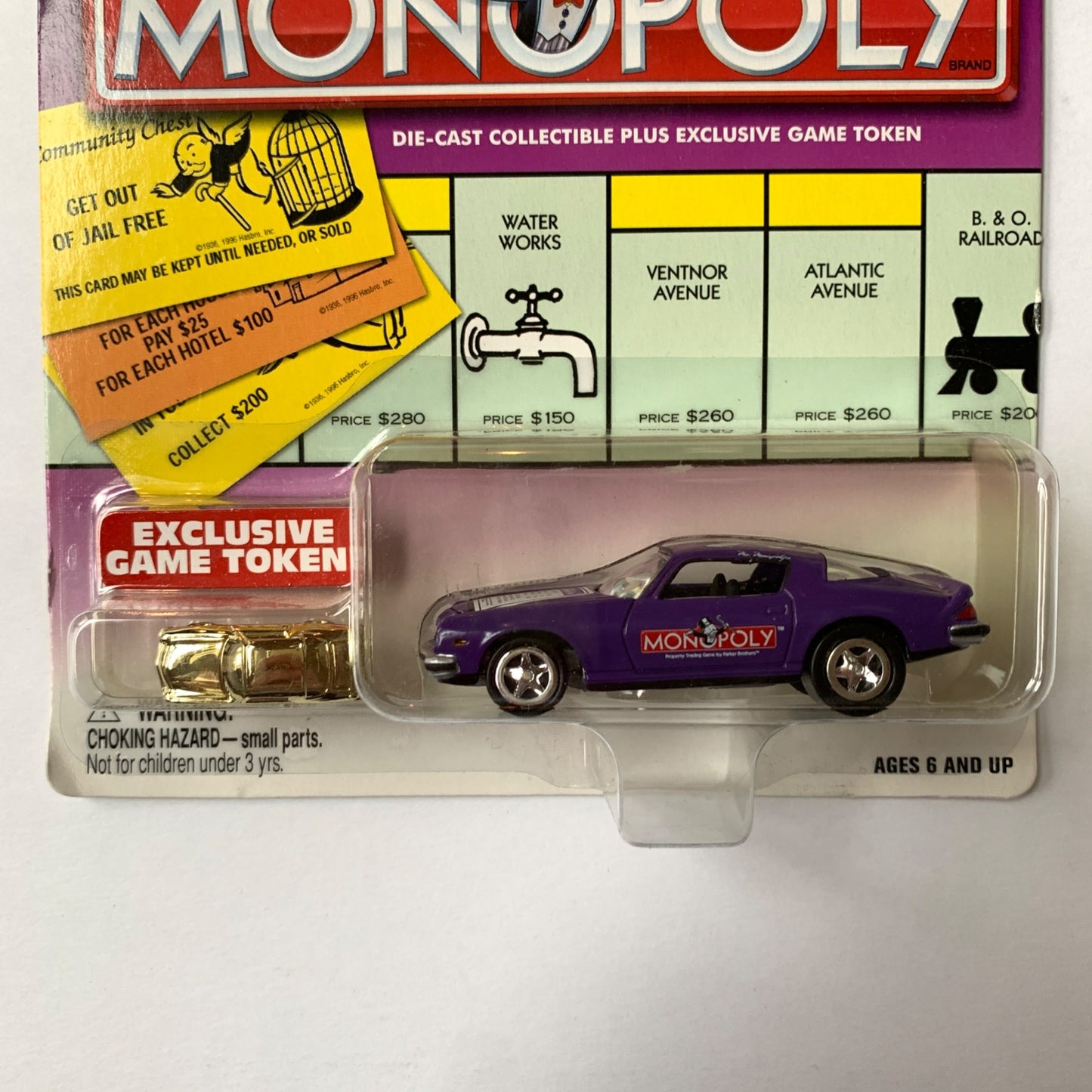 Johnny Lightning Monopoly 1977 Chevrolet Camero 2002 Vintage New