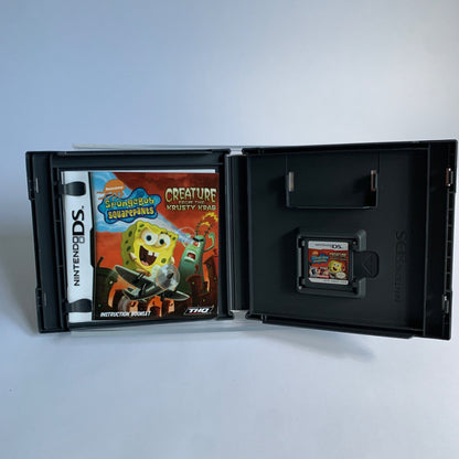 Nintendo DS SpongeBob Squarepants Creature from the Krusty Krab COMPLETE