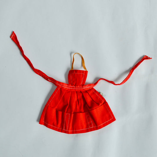 Mattel Barbie Vintage Red Apron