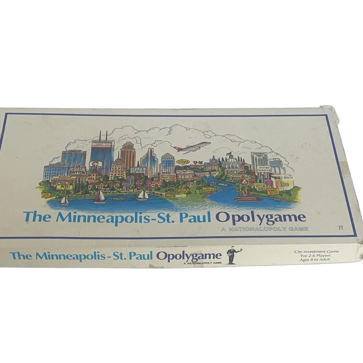 Nationalpoly Game The Minneapolis-St. Paul Opolygame Board Game