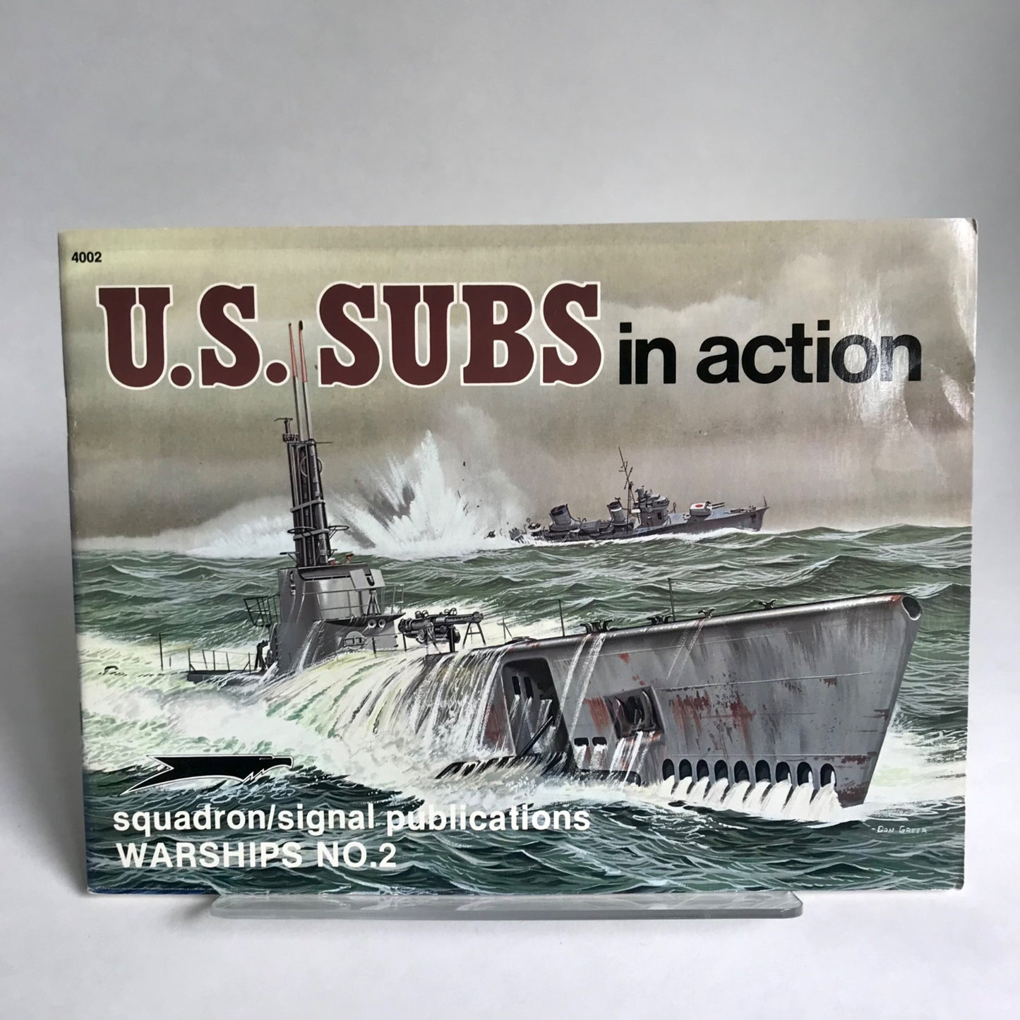 Vintage 1983 U.S. Subs in Action Book Warships No. 2 NICE!