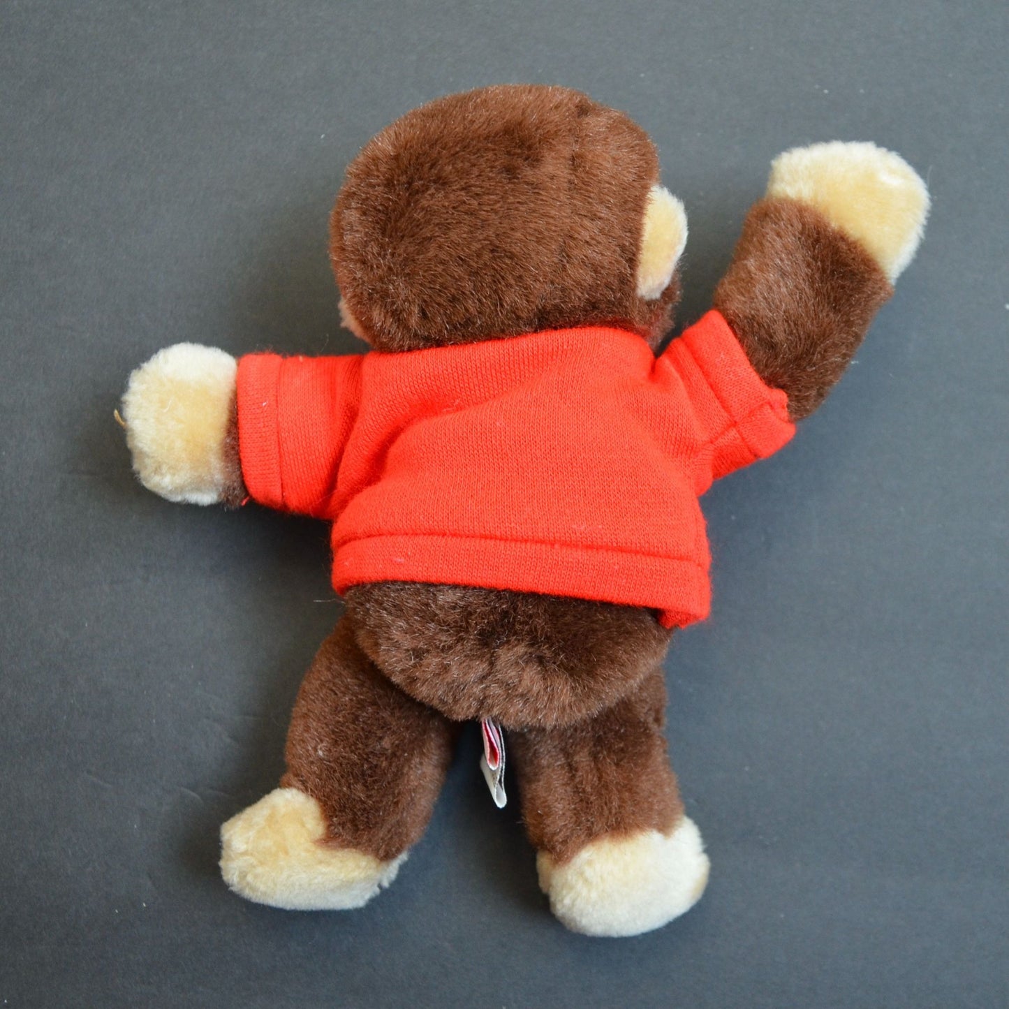 Gund Curious George Red Shirt Vintage Small Plush 7"