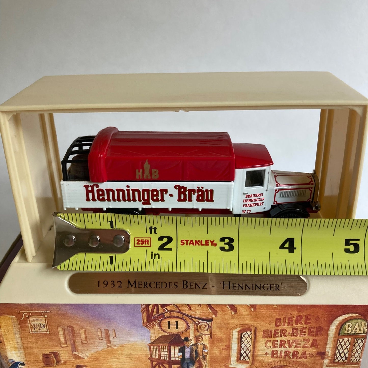 Matchbox Models of Yesteryear 1932 Mercedes Benz L5 Henninger Brau YBG17 Diecast