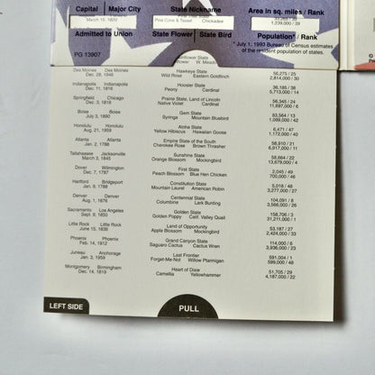 Discover America United States Fact Finder Vintage 1994