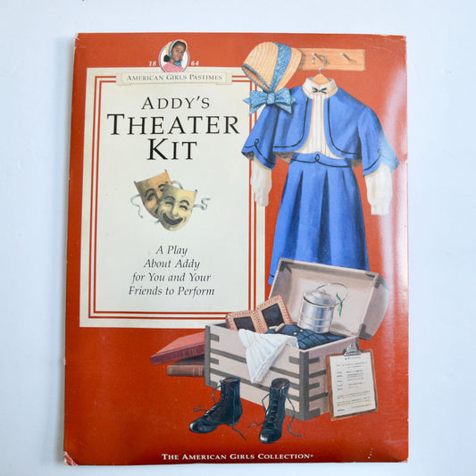 Addy's Theater Kit American Girls Collection Book Vintage