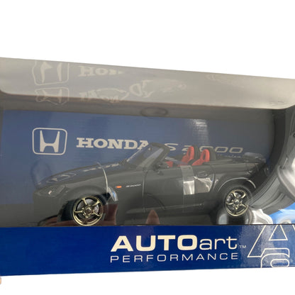 Autoart Honda S2000 Diecast Car American Version #73206 LHD Black 1/18 NEW!