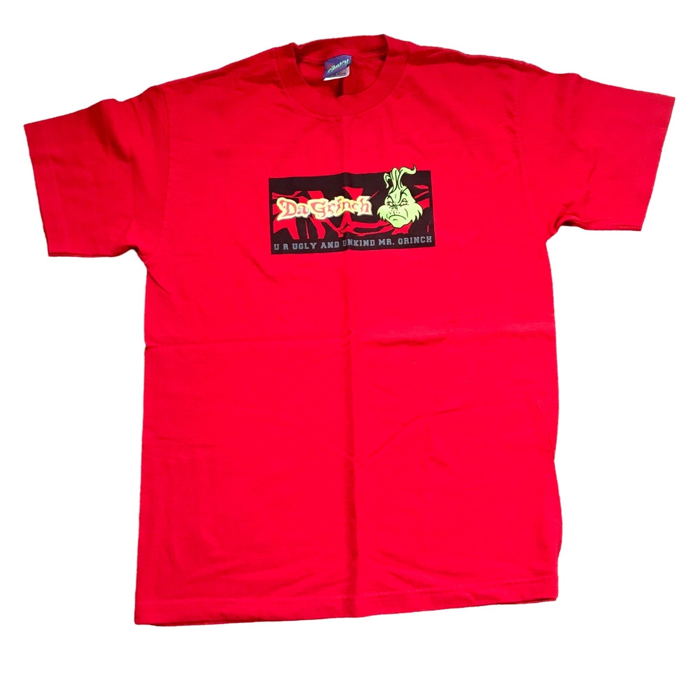 Vintage 2000 Dr Seuss Da Grinch T-Shirt Men’s Size L Grinch Stole Christmas