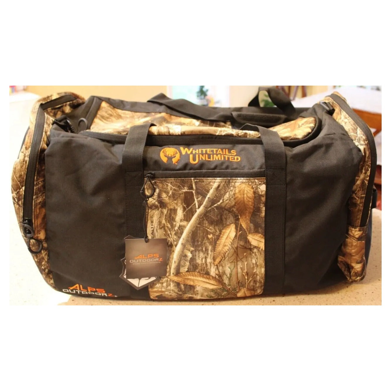 Alps Outdoorz Whitetails Unlimted WTU Duffle Bag NEW! Realtree Camo