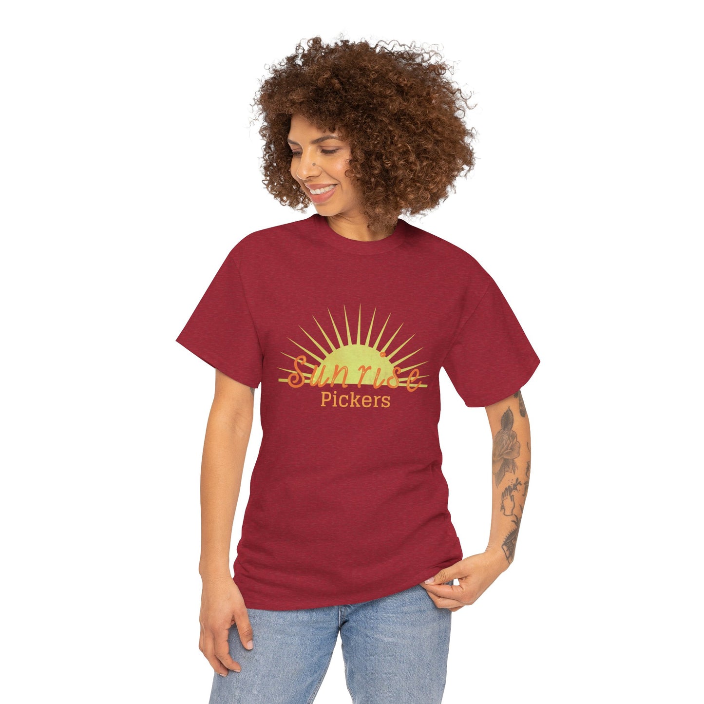 Sunrise Pickers Vintage Unisex Heavy Cotton Tee
