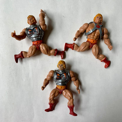 1981 1983 Mattel He-Man Figures Lot of 3