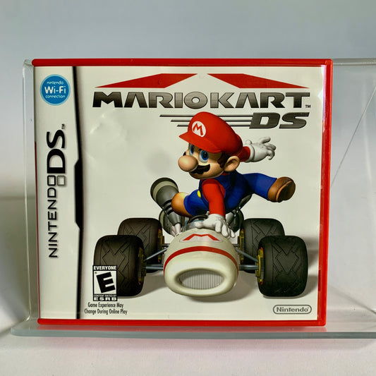 Nintendo DS MarioKart DS Game Cartridge Manual Case COMPLETE Mario Kart