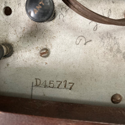 Vintage Arborphone Model 45 WWII Military Radio RARE
