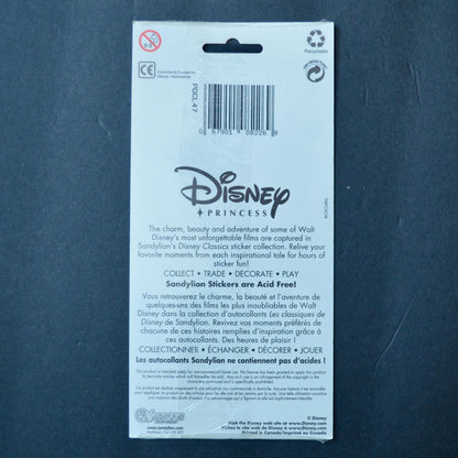 SandyLion Disney Cinderella Princess Stickers Vintage NOS New Sealed