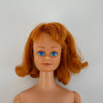 1962 Mattel Midge Barbie Doll Strawberry Blonde Red Hair