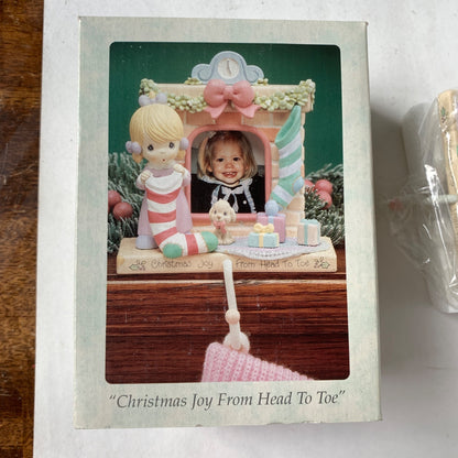 Precious Moments 591912 Christmas Joy from Head to Toe Frame New in Box